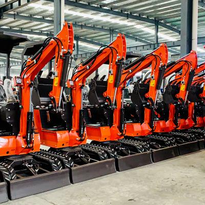 China Hotels 1000kg Hydraulic Bagger With Competitive Prices Meet Ce/epa/euro Mini Excavator Mini Digger Loader for sale