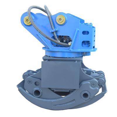 China Farms Mini Excavator Attachments Handling Equipment Construction Machinery Grapple Mini Digger Rotator Grapple for sale