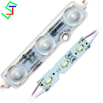 China Newest Channel Letter Design Smd 5730 3Leds 1.2W Ip68 Ce&Rohs Ultrasonic Injection Led Module Light With Aluminum PCB for sale