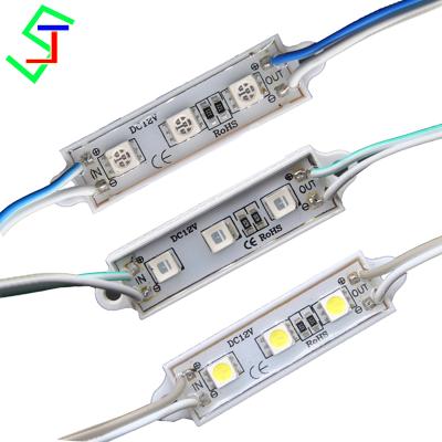 China Channel Letter Mini Waterproof IP65 CE ROHS DC12V SMD 5050 LED Module Advertising For Channel Letter for sale