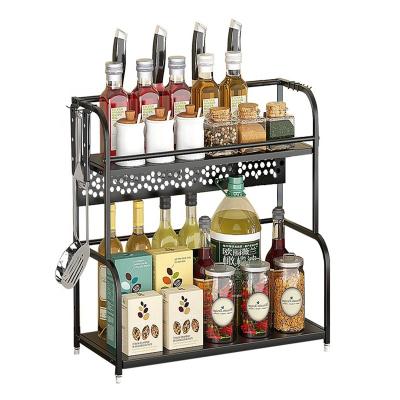 China CLASSIC Condiment Holder Kitchen Accessories Oil Bottle Holder Spice Rack Organizer Kitchen Organizer for sale