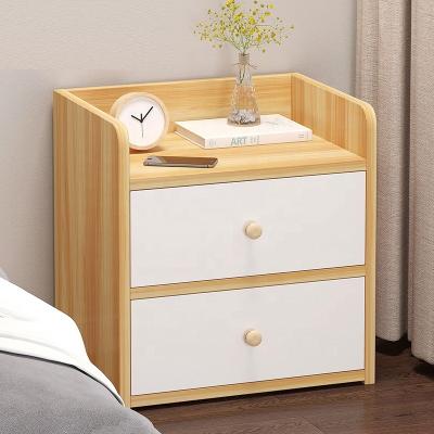 China (Other)new adjustable simple modern wood bedstand beside table bedside cabinet for sale