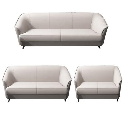 China Modern Living Room Adjustable Luxury Sofas Leather Sofa Set (Other) Sofa Set Furniture Italian Design for sale