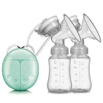 China BPA Free Baby Care Milk Feeding Dual Silicone Portable Bpa Free Electric Breast Pump for sale