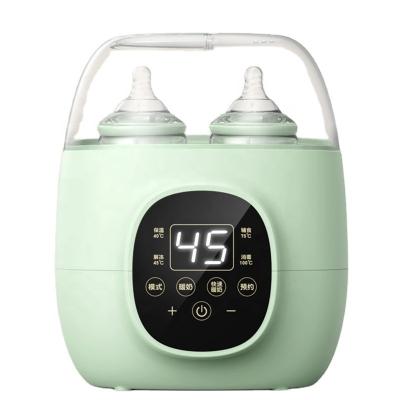 China BPA Free Baby Food Maker Bottle Sterilizer Baby Milk Double Steamer Bottle Warmer for sale