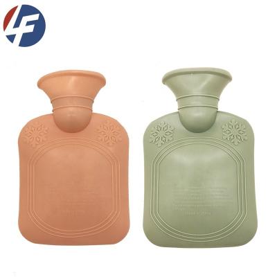 China PVC Hot Hand BPA Free Injection Rubber Hot Water Bag With Knit Cover for sale