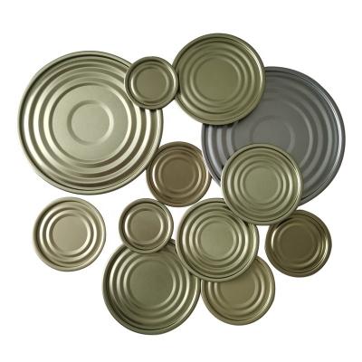 China Non Spill Tin Can Finish Lid For Food Packaging for sale