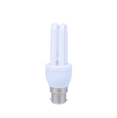 China Ningbo factory make free sample CFL 2u b22 5w 7w mini U light bulbs for sale