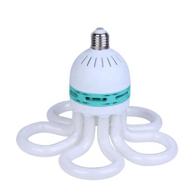 China Big watt factory ISO9001 lamps 75W 17mm energy saving lamp flower cfl plum flower energy saving light for sale