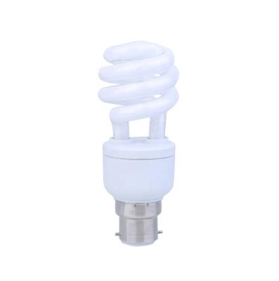 China Energy-saving half spiral 13w b22 220v daytime light bulb cfl half spiral energy saving for sale