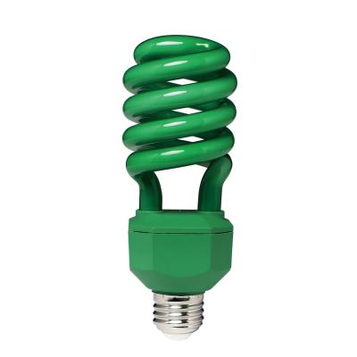 China FCC Party Green Energy Saving Lamp 20W 24W 120V E26 Half Spiral Bulb Half Spiral cETL ETL Energy Saving Lamp for sale