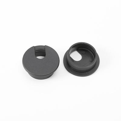 China Suitable for kinds of table desk grommet ABS plastic cable hole cover for arranging wires and cords through the computer table/countertop for sale