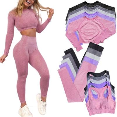 China Viable Wholesale OEM Gym Tank Top Women Sports Wear Plus Size Yoga Sets for sale