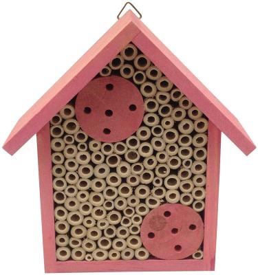 China Europe Wooden Insect Hotel Bee House Bird House Feeder Pet Cage for sale