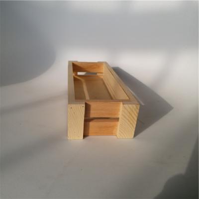 China Hot Sale Natural Handmade Mini Wood Crate Storage From Europe Amazon for sale