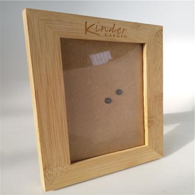 China Europe Classic Style Picture Photo Frame Solid Wood Bamboo Frame for sale