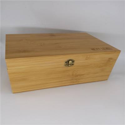 China Europe Wooden Stash Box Bamboo Stash Box With Rolling Tray for sale