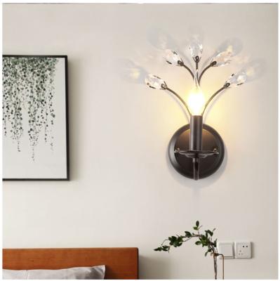 China EUROPEAN Modern Nordic Design E14 Vintage Crystal Led Wall Lights for sale