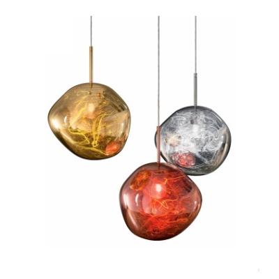 China Modern Decorative Nordic Decor Glass Attic Pendant Light Fixtures For Bar for sale