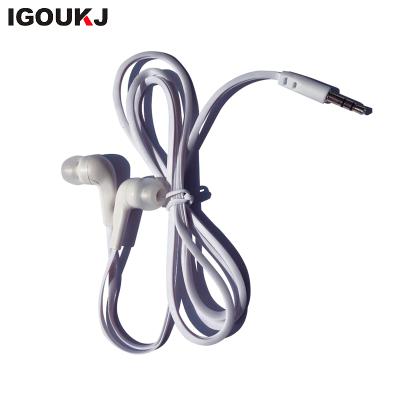 China In-ear china factory price new portable 3.5mm earphone for iphone 7 8 9 plastic handfree earphone X max headphone plus xs 11 pro Max MIC for sale