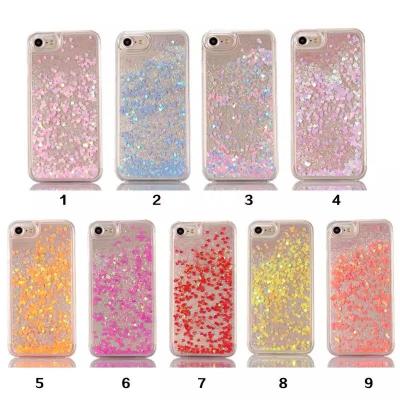 China Hard Plastic PC Cell Phone Case For iphone 7 7plus Style Small Cool Liquid Cover Back Phone Case for sale