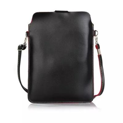 China Phone Case PU Leather Tablet Case For iPad Mini Universal Leather Bag For Samsung Tablet 8 inch With Shoulder Straps for sale