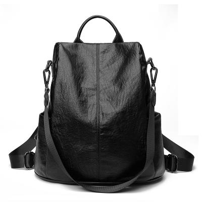 China Fashion Custom Fashion Waterproof Ladies Running PU Leather Backpack Shouder Bag for sale