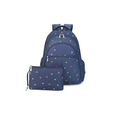 China Wholesale Nylon Diaper Bag Customized New Baby Diaper Bag Backpack Diaper Bag Baby Backpack Manufacturer Set With Changing Pad for sale