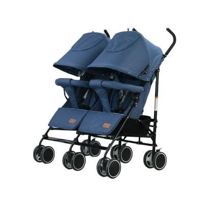 China Viable Baby Walker Supplier / Double Seat Chinese Factory Twins Baby Stroller Twins for sale