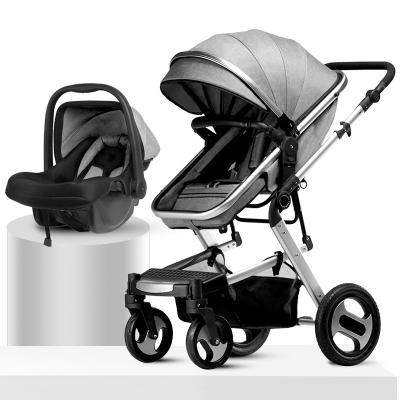 China Wholesale Multifunctional Travel High System Goal Landscape Luxury Baby Stroller 3 in 1 with Bassinet and Carseat for sale