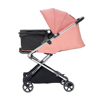 China Custom oxford aluminum alloy material 3 colors in 1 pram luxury baby stroller for sale