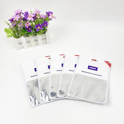 China Recyclable High Quality Custom Waterproof Ziplock Bags Mini Three Seal Plastic Packaging Bag Aluminum Foil Pouch for sale