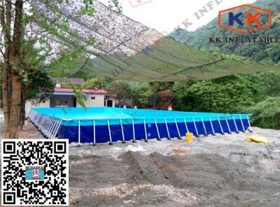 China Square Inflatable Swimming Paddling Pool , inflatable above ground pools for sale