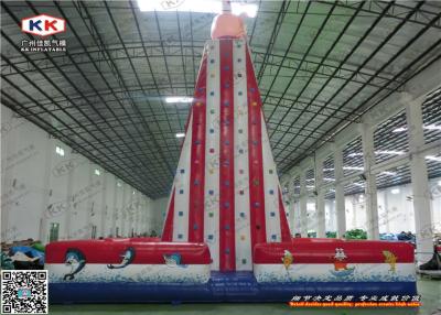 China 40ft Pyramidal Inflatable Sports Games / Durable Inflatable Tower For Climbing for sale