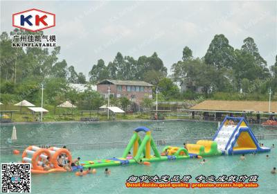 China Pvc Tarpaulin 0.9mm Inflatable Aqua Park Water Games For Summer for sale