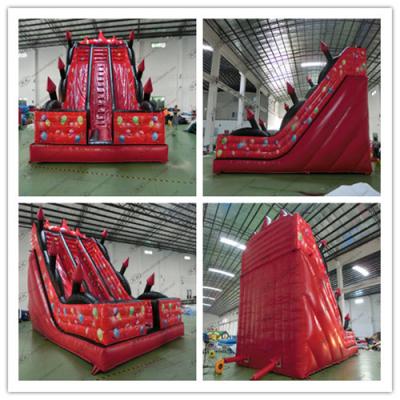 China PVC Professional Air Filled Inflatable Water Slides For Adults for sale