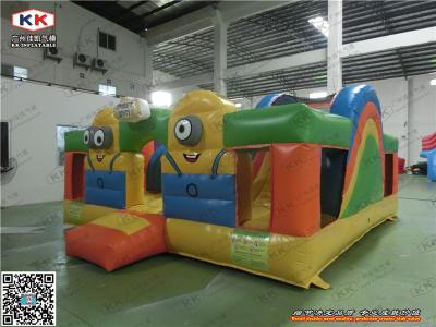 China 0.55mm PVC Tarpaulin Inflatable Bouncer With Bobo Pool 5 * 5 * 2.5m for sale