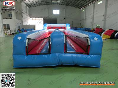 Cina Arena di sport gonfiabile spessa blu del PVC, Camera di rimbalzo dei bambini di sicurezza per il partito in vendita