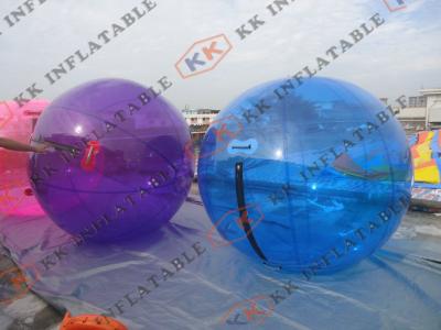 China 4 Seams Stitching Inflatable Water Ball  , Large Inflatable Beach Balls for sale