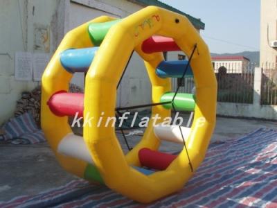 China Silk Print Quality Inflatable Water Ball for Water Filled Lawn Roller for sale