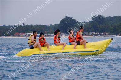 Chine Bateau gonflable léger thermoscellé de bateaux gonflables jaunes de PVC à vendre