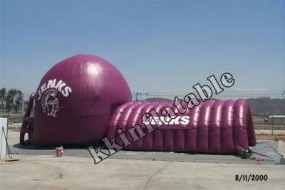 China KTU-G18 Custom Commercial Inflatable Tunnel / Giant Purple Inflatable Tunnel For Event for sale