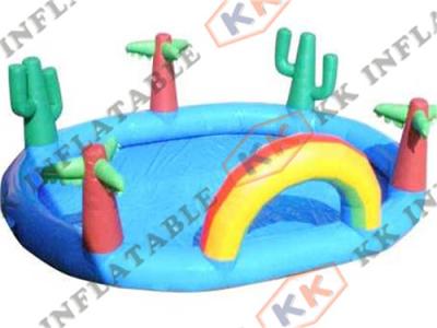 China Colorful adult Kids Inflatable Pools custom / inflatables for schools rentals for sale