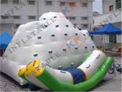 China Professional Manufacturing Pvc Inflatable Water Game Rock Climbing Wall for sale