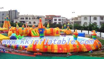 China Deep Double Layers Inflatable Swimming Pools Above Ground for sale