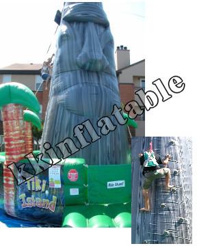 China Funny Outdoor Inflatable Sports Games For All Ages Climbing Wall / rock for sale