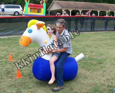 China High Strength Children Inflatable Sports Games Horse For Fun EN71 SGS for sale