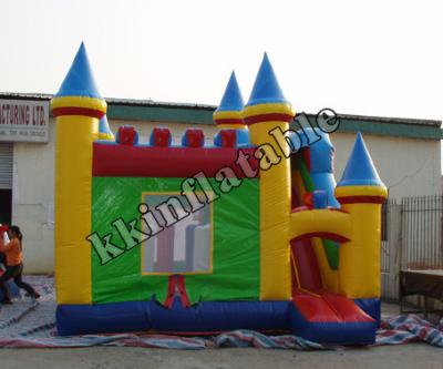 China Diapositiva de salto inflable tropical Kzh-g014 combinado inflable del castillo para con mejores ventas en venta