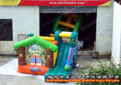 China Mini Family Use Inflatable Bouncer / Inflatable Combo Castle for sale