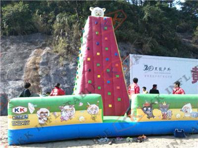 China Theme Park Inflatable Climbing Game Kids Jungle for sale